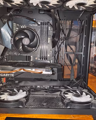 build pc, no ram, no ssd, scheda video difettosa 