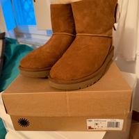 Ugg w classic double bow mini