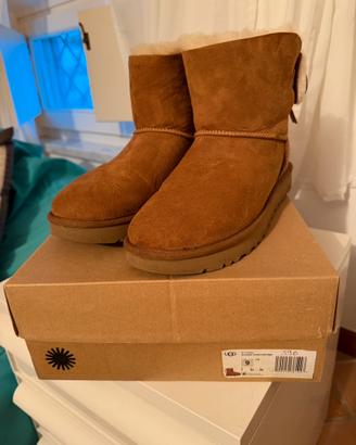 Ugg w classic double bow mini