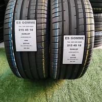 2 gomme 215 45 18 DUNLOP RIF806