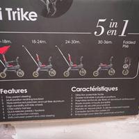 Triciclo doona like trike s1 red flame