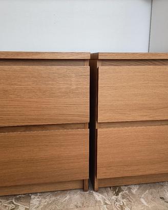 Coppia comodini Malm