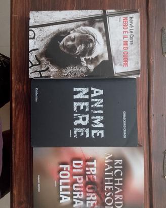 set di 3 libri 'noir'