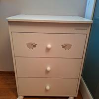 Lettino + Cassettiera Foppapedretti Pekos 