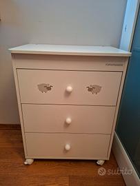 Lettino + Cassettiera Foppapedretti Pekos 