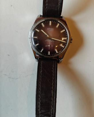 Orologio da polso ETON a carica manuale anni '60