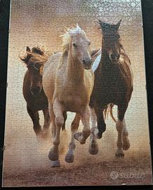 Puzzle cavalli
