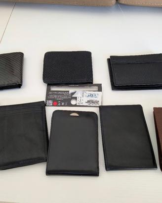 collezione di portafogli carpisa pull bear ecc.