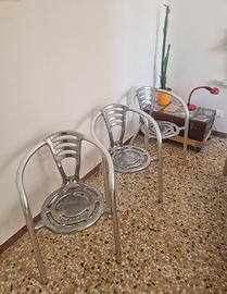 3 sedie YCAMI Boulevard designed by Porsche