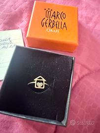 Anello Marco Gerbella in oro con diamanti 18k