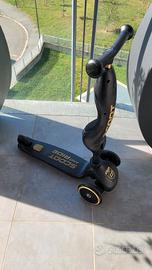 Monopattino Scoot & Ride 2 in 1 – Nero e oro Bimbi
