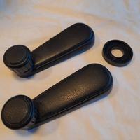 Manovelle alzavetro nere originali Golf Mk2