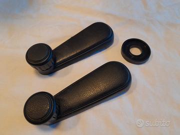 Manovelle alzavetro nere originali Golf Mk2