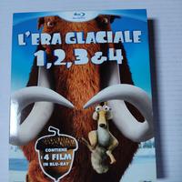 Box Cofanetto film blu-ray L'Era Glaciale 1-4