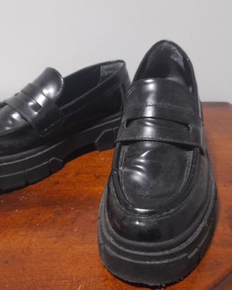 Scarpe Mocassini uomo con plattform