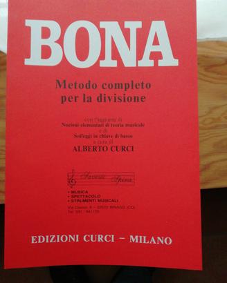 Solfeggio, metodo completo BONA. 