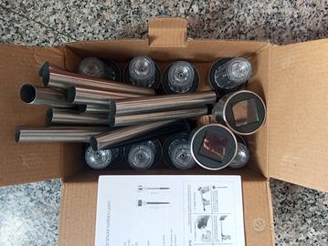 Luci solari per giardino e vialetti set da 10