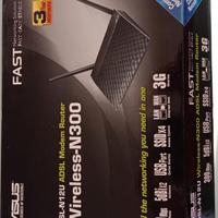 ASUS modem router wireless N300