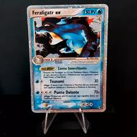 carta pokémon feraligatr ex 103/115 ita holo