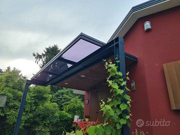 Tettoie legno e ferro