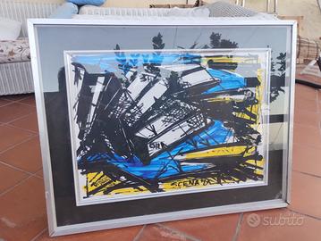 Dipinto Quadro Vinicio Berti 50x70 1974