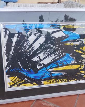 Dipinto Quadro Vinicio Berti 50x70 1974