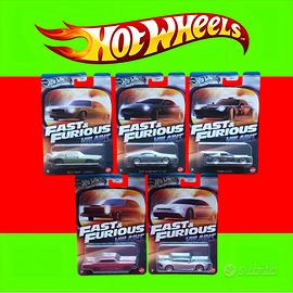 Hot Wheels FAST & FURIOUS VILLAINS serie completa