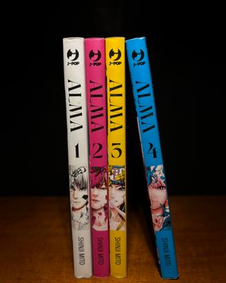 Manga Alma 1-4💕📚