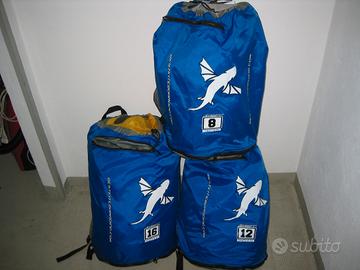 Set kite completo 3 ali+2 barre complete+tavola