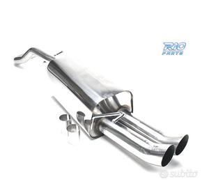 SILENZIATORE DI SCARICO PER AUDI A3 8L 09 1996- IN