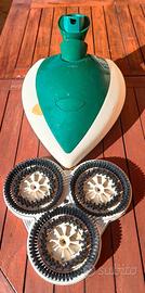 Mod. Pulilux Vorwerk originale per VK135 – 4 rulli