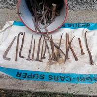 Antiche ferle ( chiodi fatti a mano ) del 1600