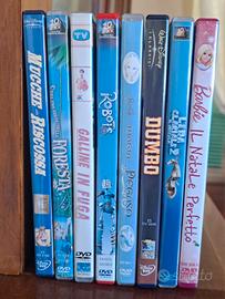 8 dvd per bambini