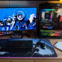 Monitor LG UltraGear OLED 32 e PC gaming asus rog