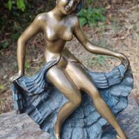 SCULTURA BRONZEA DI BALLERINA