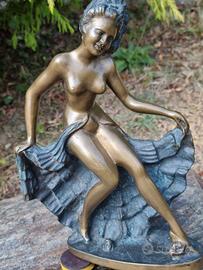 SCULTURA BRONZEA DI BALLERINA