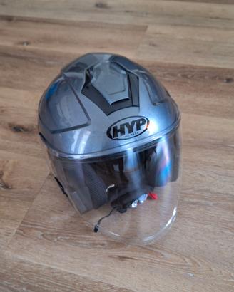 Casco jet moto HYP (praticamente nuovo)