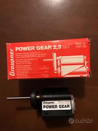 Motore GRAUPNER power gear 2,5+speed600 9,6V