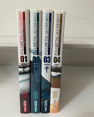 Fullmetal Alchemist ultimate deluxe edition vol1-4