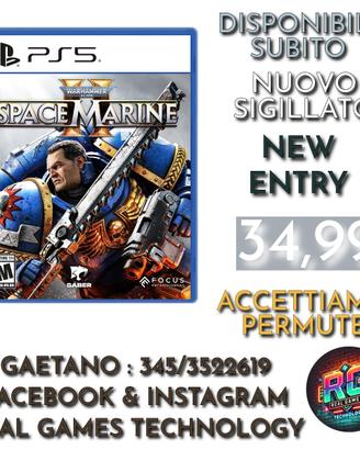 WARHAMMER 40.000 SPACE MARINE 2 PS5 NUOVO SIGILLAT