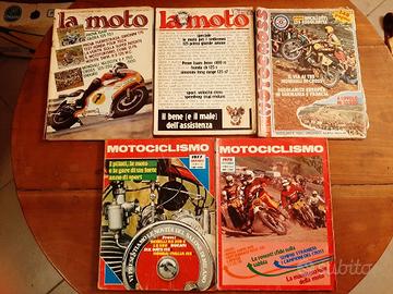 MOTOCICLISMO/MOTOCROSS Lotto di 5 riviste 1977-78