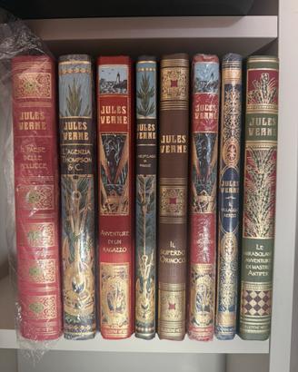 Libri Jules Verne collezione Hetzel