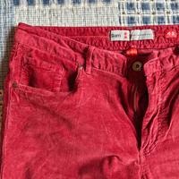 Slam pantaloni uomo velluto fine 48 