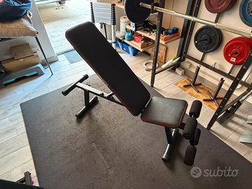 Stazione home Gym - Rack artigianale rinforzato +
