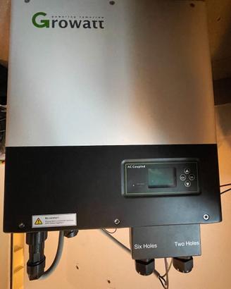 inverter accumulo growatt