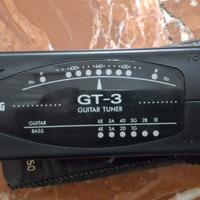 Accordatore per chitarra o basso Korg Gt-3