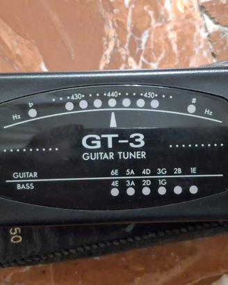 Accordatore per chitarra o basso Korg Gt-3