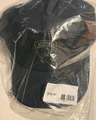 Cappello Lamborghini originale nuovo Nero