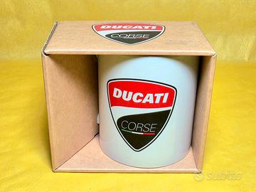 ✅ Tazza Ufficiale "Ducati Corse" con Scatola Nuova