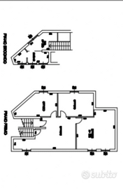 Ufficio centro Lecco 130 metri